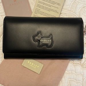 Heritage Radley Large leather flapover wallet